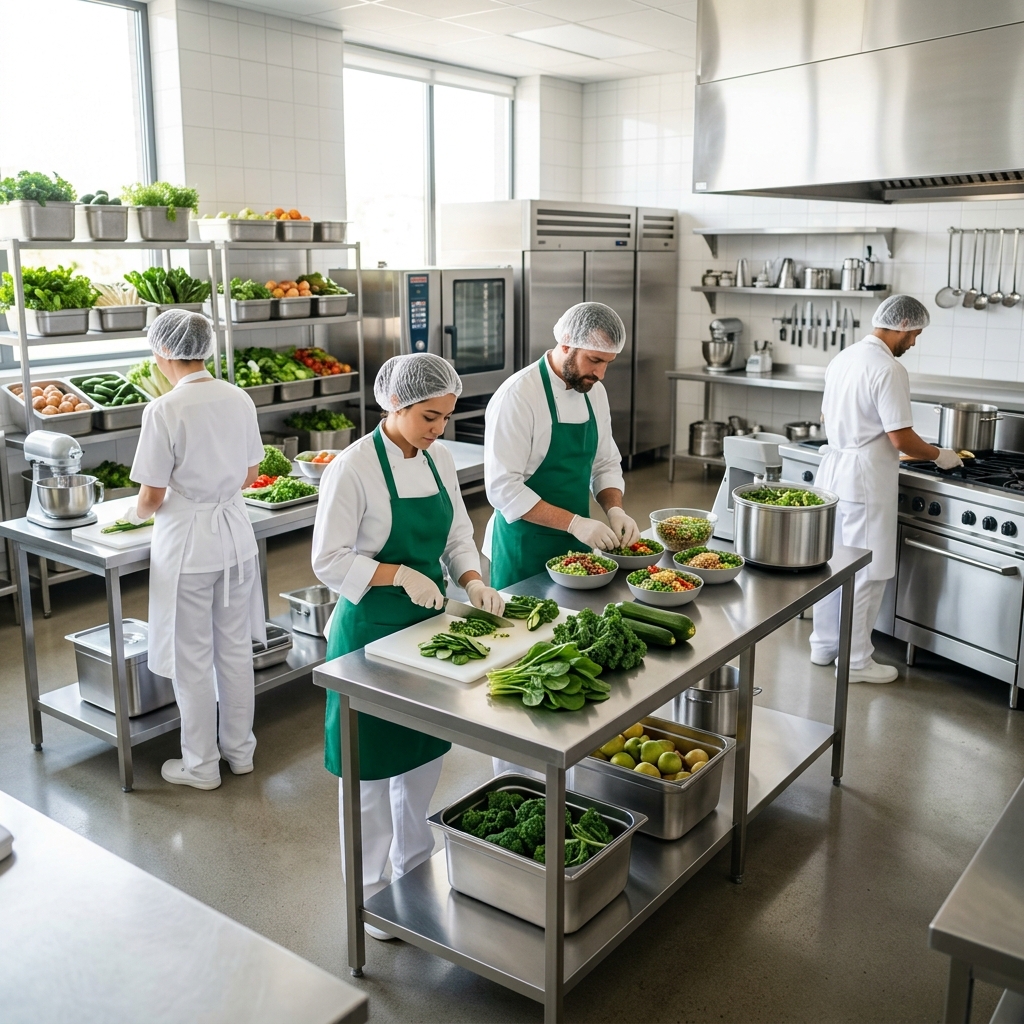 Modern Hygienic Kitchen